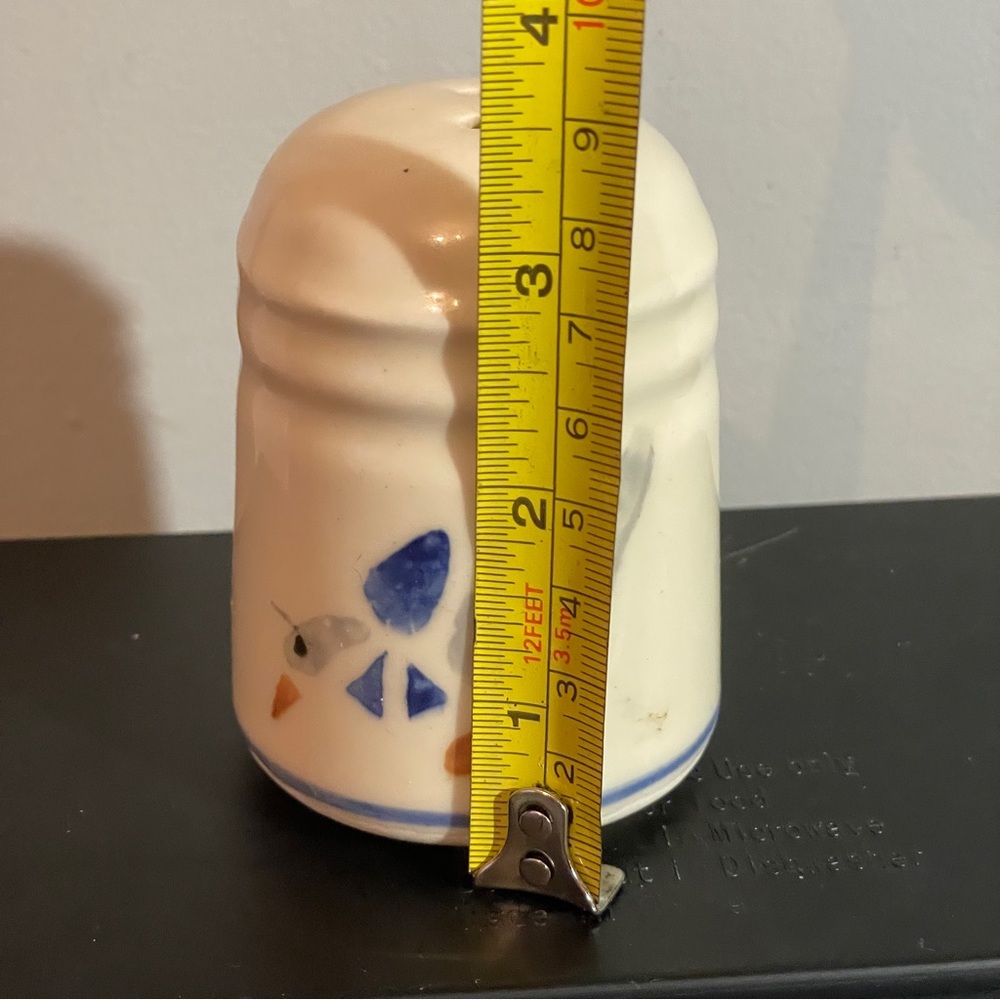 RosevilleOH Pottery Country Goose Heavy Creamer PitcherSalt & Pepper Shakers. - Picture 14 of 16
